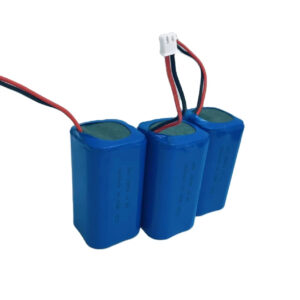 Rechargeable 18650 Lithium Ion Battery Pack 14.8V 2600mAh 4S1P - Blue, for Robot Vacuums, Power Tools & Portable Devices