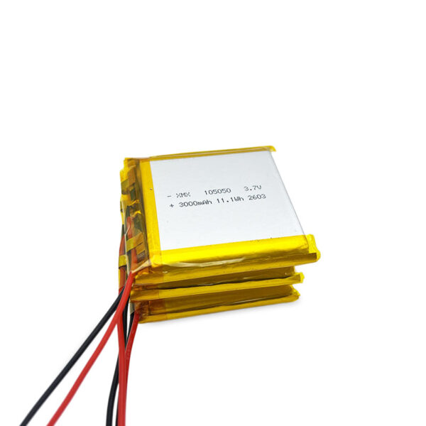 1 105050 3.7V 3000mAh LiPo Battery