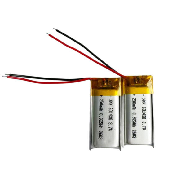 601430 3.7V 250mAh LiPo Battery