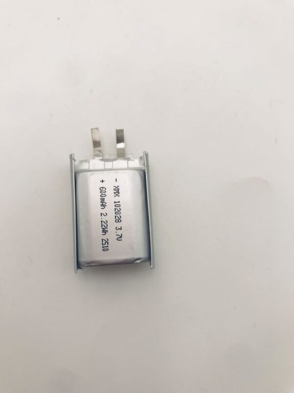 102028 3.7V 600mAh LiPo Battery