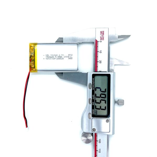 103048 3.7V 1500mAh LiPo Battery