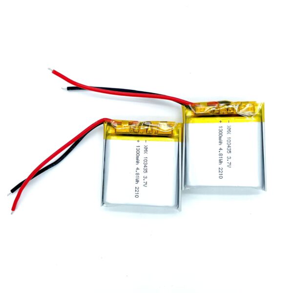 103045 3.7V 1300mAh LiPo Battery