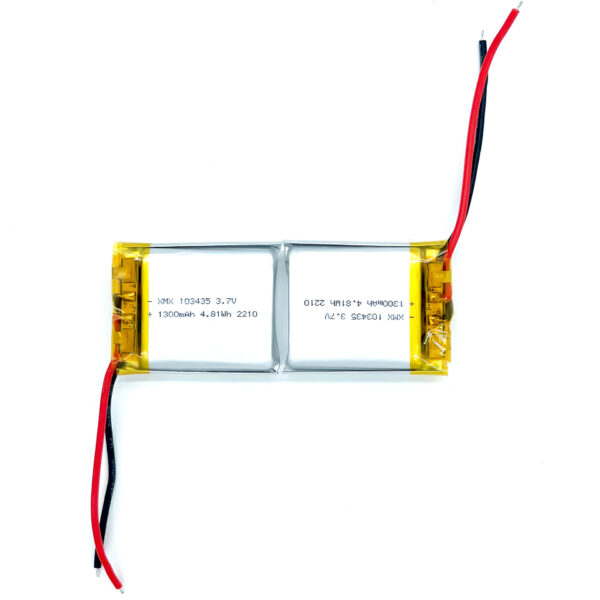 103045 3.7V 1300mAh LiPo Battery