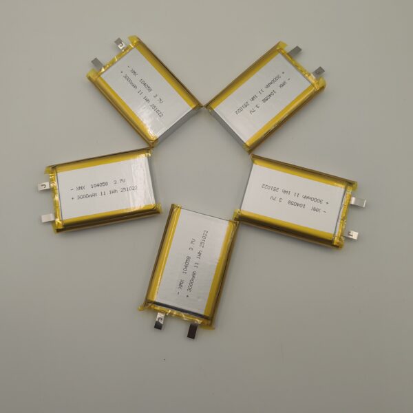 104058-3 104058 3.7V 3000mAh LiPo Battery