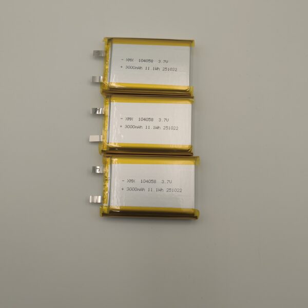 104058 lipo battery 104058 3.7V 3000mAh LiPo Battery