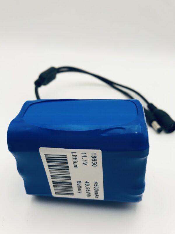 18650 3S2P Battery Pack 11.1V 4500mAh Rechargeable Li-ion for Laptop Power Tool Portable Power Station Robot AGV Medical Device | CE UN38.3 | OEM Factory Direct