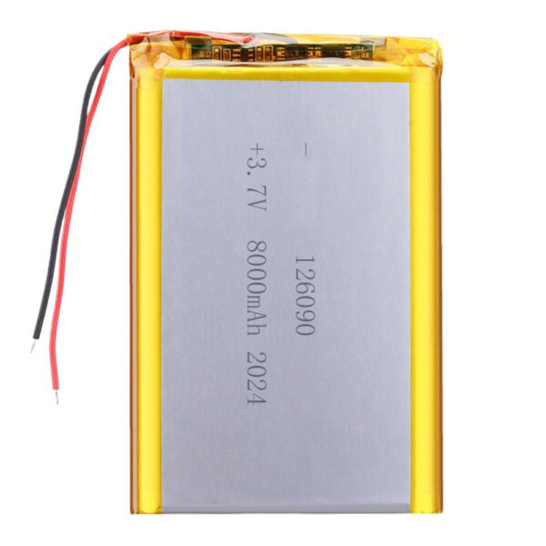 126090-3 126090 3.7V 8000mAh LiPo Battery
