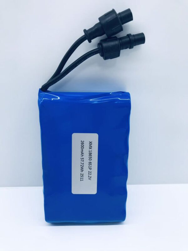 18650 6S1P battery connector and wiring