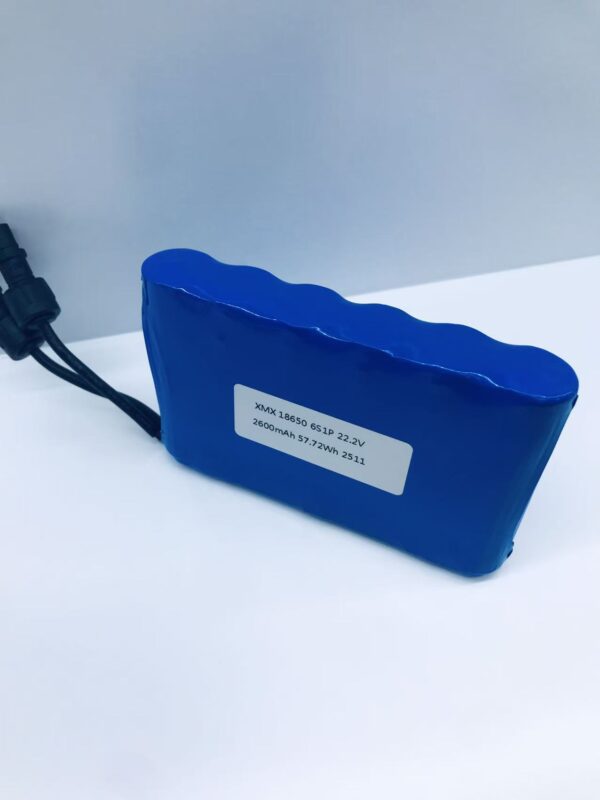 18650 6S1P battery voltage testing