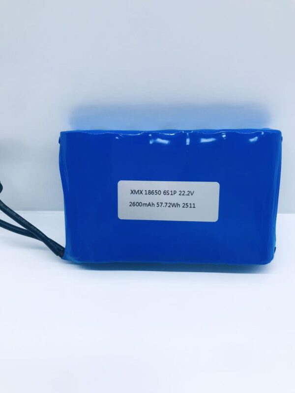 18650 6S1P battery application in RC model