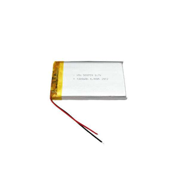503759 3.7V 1200mAh LiPo Battery