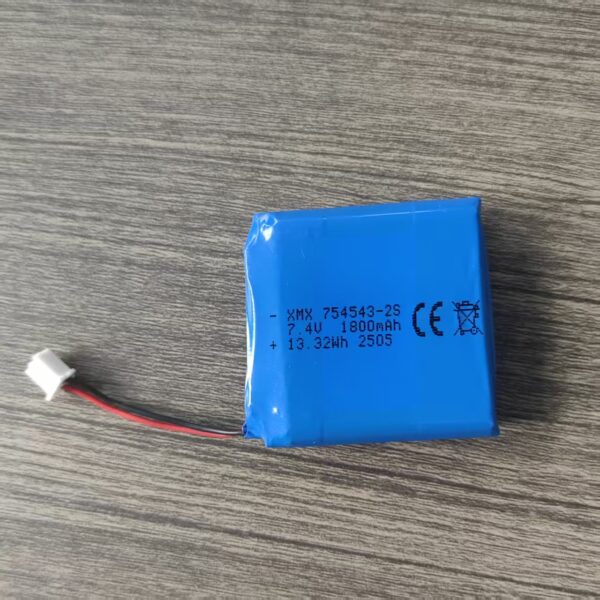 2 754543 7.4V 1800mAh LiPo Battery