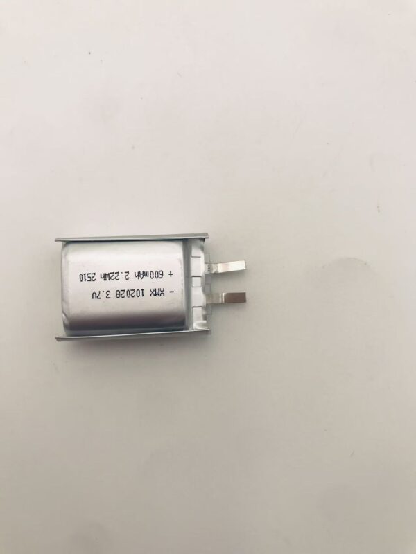 102028 3.7V 600mAh LiPo Battery
