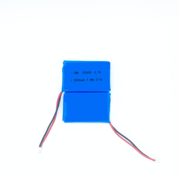 103450 3.7V 2000mAh LiPo Battery