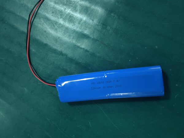 18650 Battery Pack 7.4V 5200mAh 2S2P Rechargeable Li-ion Pack for Power Tool Robot Vacuum Medical Device Portable Equipment | CE UN38.3 | OEM Factory Direct