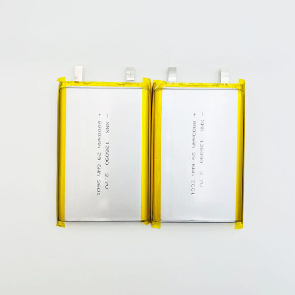 3 126090 3.7V 8000mAh LiPo Battery