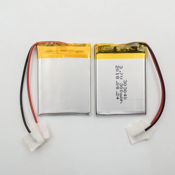 303040 3.7V 300mAh LiPo Battery