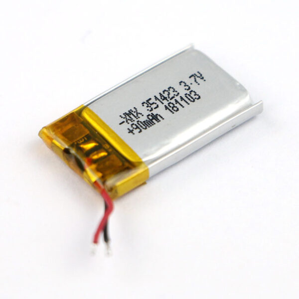 351423 3.7V 900mAh LiPo Battery
