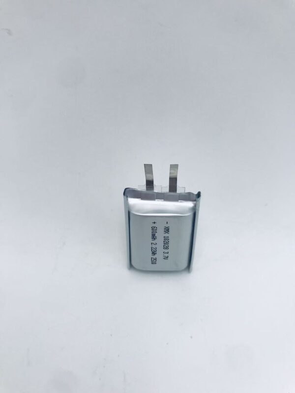 102028 3.7V 600mAh LiPo Battery