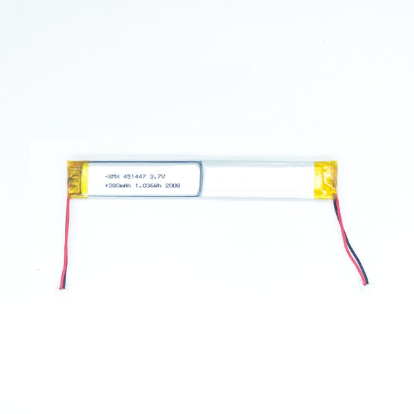 451447 3.7V 280mAh LiPo Battery