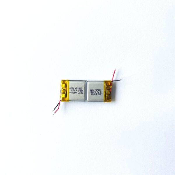 451820 3.7V 140mAh LiPo Battery