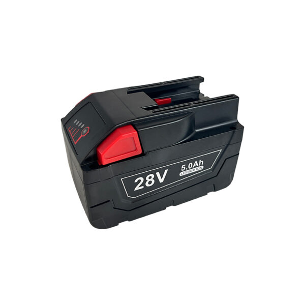 28V 5.0Ah Lithium-Ion Replacement Battery Compatible with Milwaukee M28 Cordless System