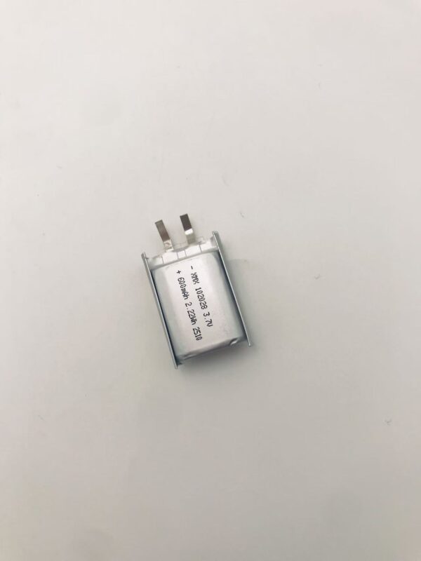 102028 3.7V 600mAh LiPo Battery