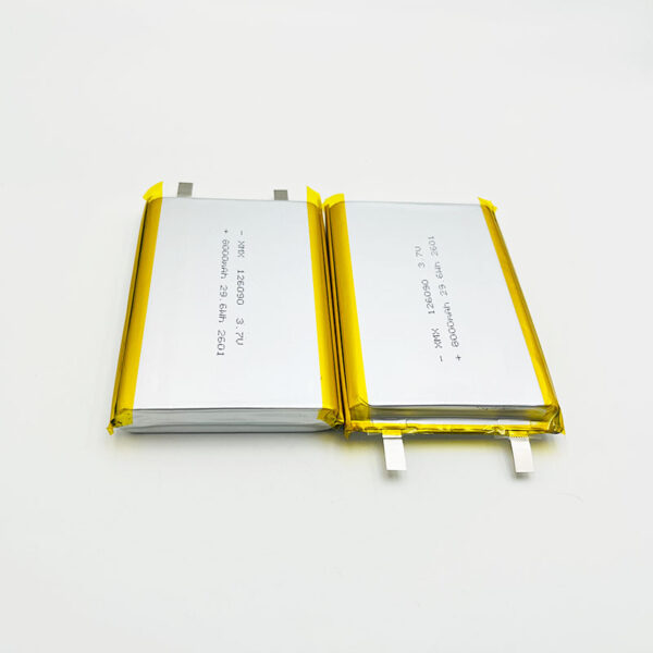 5 126090 3.7V 8000mAh LiPo Battery