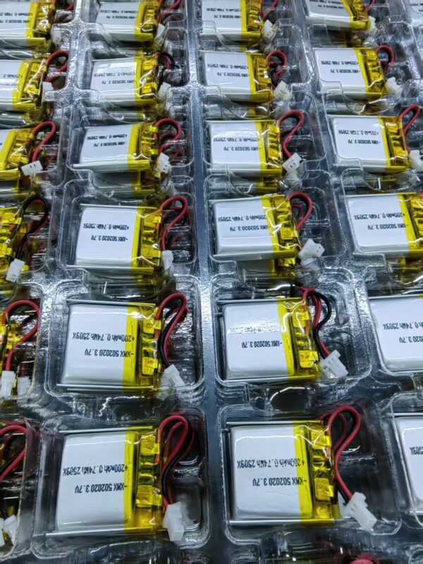502020 3.7V 150mAh LiPo Battery