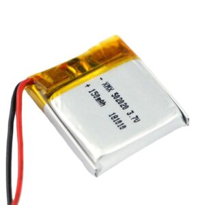 502020-·lipo battery 502020 3.7V 150mAh LiPo Battery