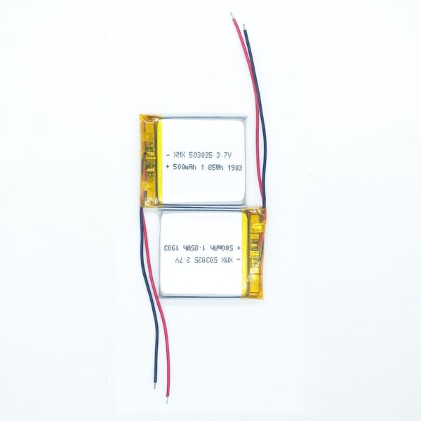 503035-22 503035 3.7V 500mAh LiPo Battery