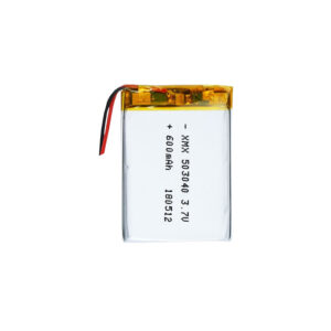 503040 3.7V 600mAh LiPo Battery