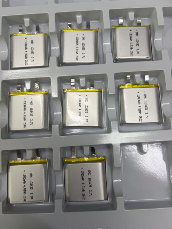103045 3.7V 1300mAh LiPo Battery