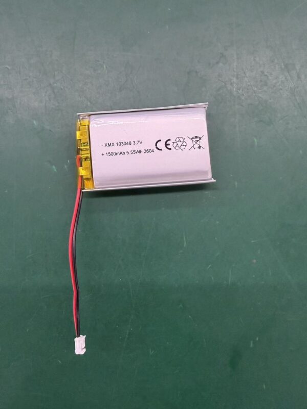 103048 3.7V 1500mAh LiPo Battery