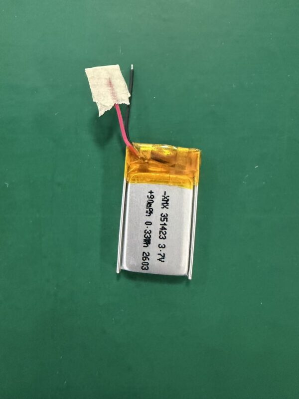 351423 3.7V 900mAh LiPo Battery