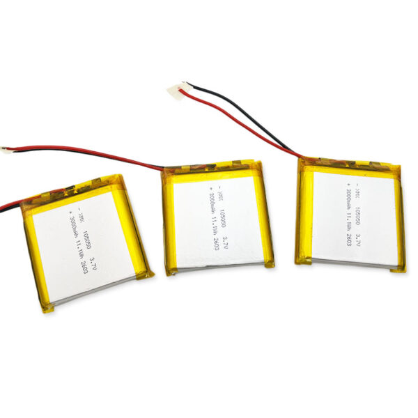 6 105050 3.7V 3000mAh LiPo Battery