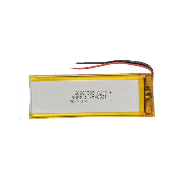 602570-1200 602570 3.7V 1200mAh LiPo Battery