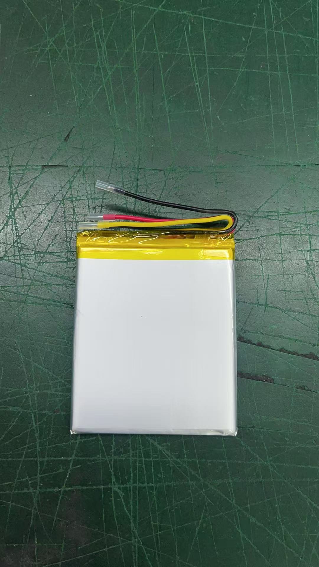 HNF-606072 3.7V LiPo Cell - Full View with Solder Tabs for Device Integration