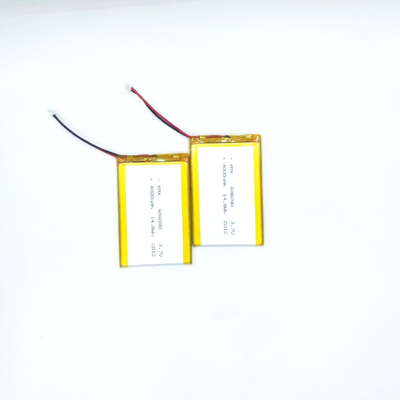 HNF-606090 4000mAh 3.7V Lithium Polymer Battery - Front Label with PCM Protection