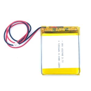 653745LIPO BATTERY (1) 653745 3.7V 1200mAh LiPo Battery
