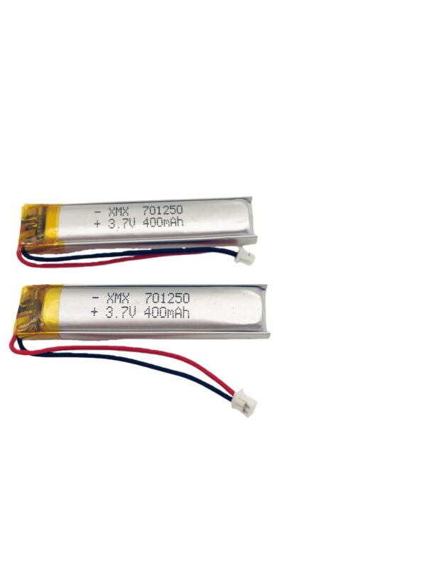 701250 3.7V 400mAh LiPo Battery