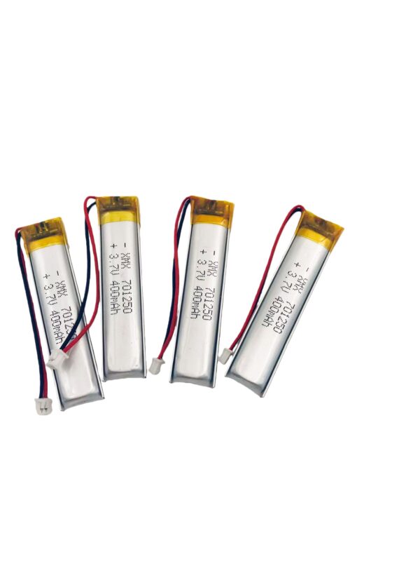 701250 3.7V 400mAh LiPo Battery