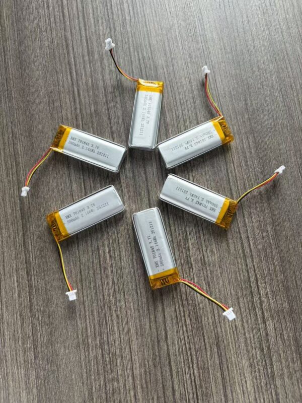 701845 3.7V 550mAh LiPo Battery