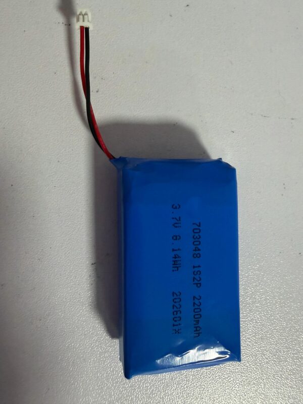 703048 3.7V 2200mAh LiPo Battery