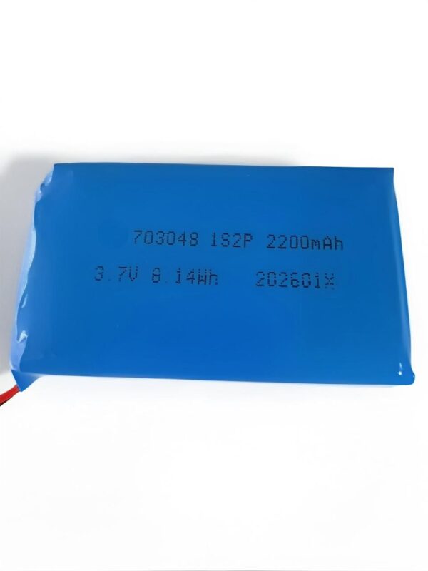 703048 3.7V 2200mAh LiPo Battery