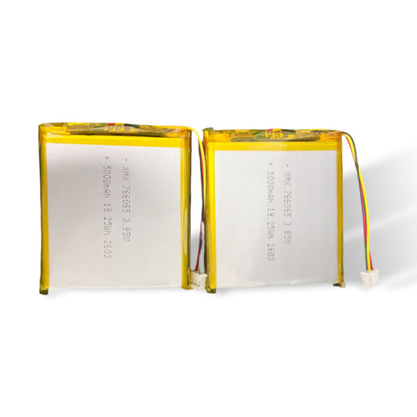 766065 3.85V 5000mAh LiPo Battery