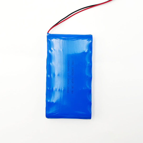 7S1P 25.9V 2600mAh 18650 Li-ion Battery Pack Rechargeable for E-scooter Electric Bike Power Tool AGV Industrial Equipment | Custom 2200~3500mAh | CE OEM Factory