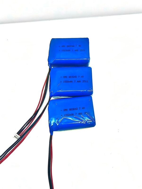 803040 3.7V 400mAh LiPo Battery