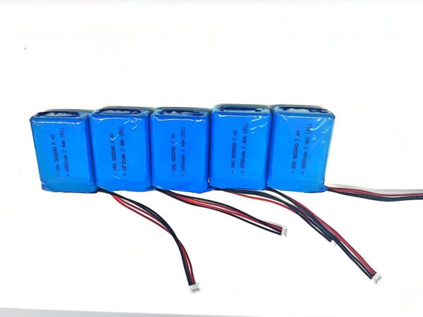803040 3.7V 400mAh LiPo Battery