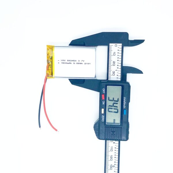 803040 3.7V 1000mAh LiPo Battery